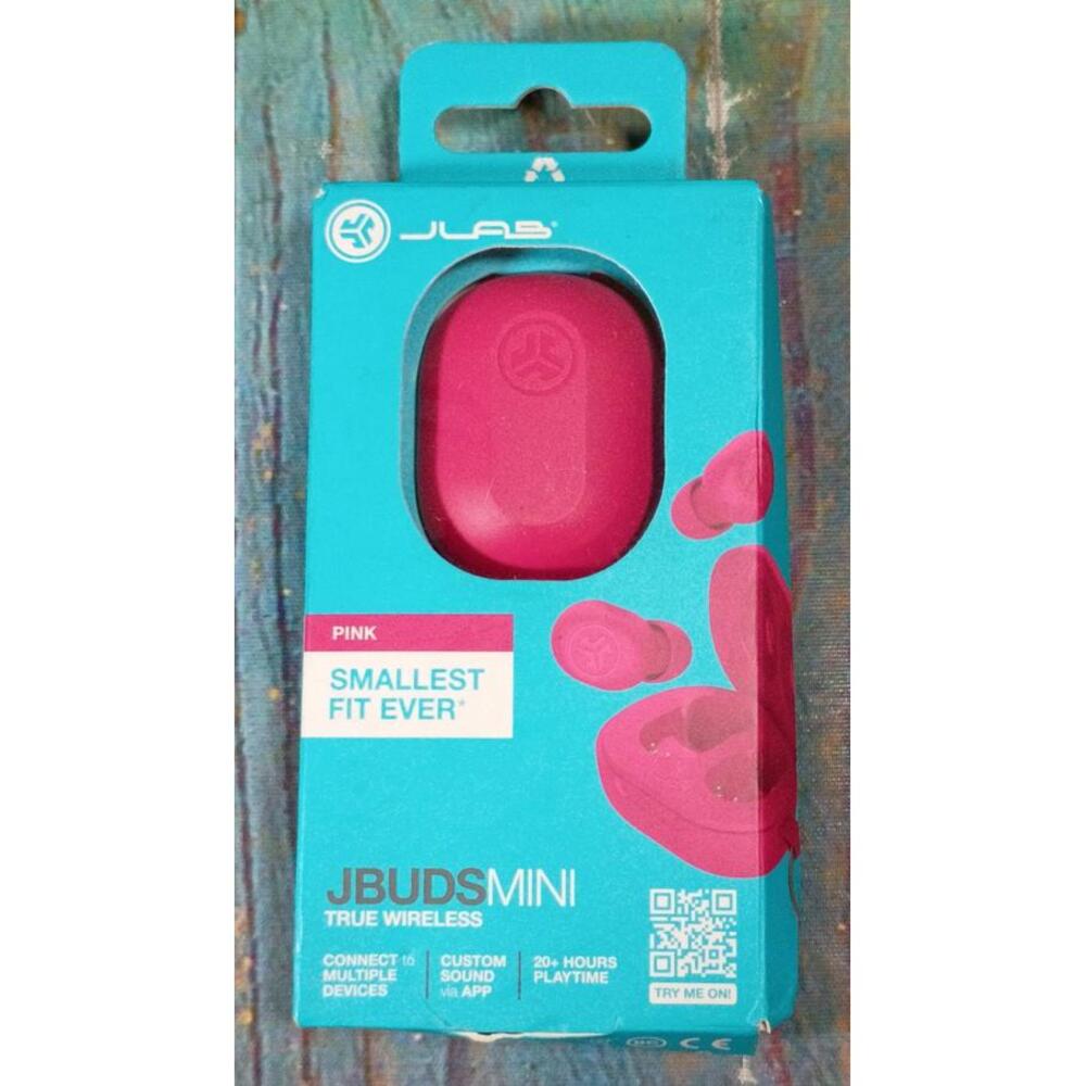 JLab‎ JBuds Mini True Wireless Earbuds - Pink